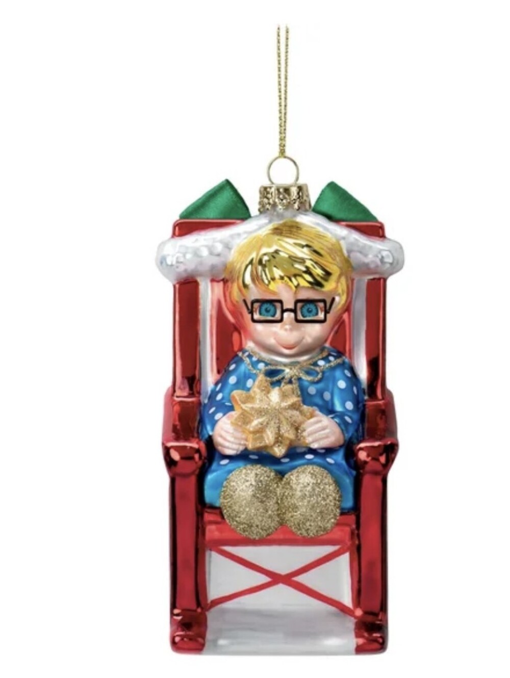Ashton-Drake Ornament Mra Beasley (Rock A-Bye Christmas) (NIB) 10-15-2024